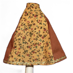 Integrity Girl Doll / Barbie Floral Retro Looking Skirt - Boho Style