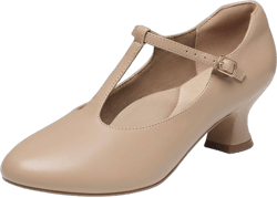 YESSA Women's 1920s T-Strap Ballroom Latin Dance Shoes