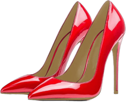 Women's Patent Leather Stiletto Heels