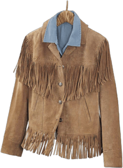 Back in The Saddle Madison Suede Fringed Jacket