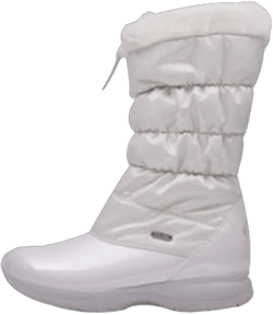 Tecnica Juliette High WS Apres Ski White Boots Size 9.5