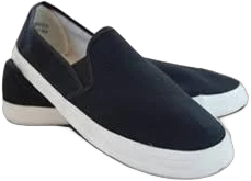 Prison Men's Canvas Slip-On Deck Shoes