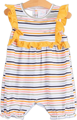 Stitchy Fish Girl's Morgan Bubble Romper