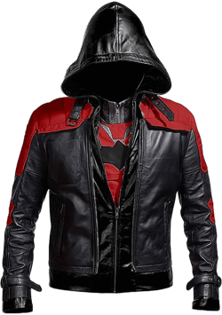 Arkham Knight Men's 2 in 1 Hooded Vest and Jacket