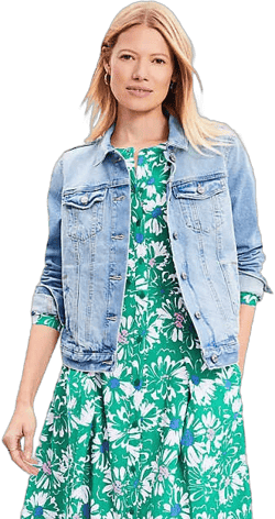 Loft Women's Denim Trucker Jacket
