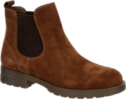 Bjorndal Women's Brenna Low Heel Suede Chelsea Ankle Boots