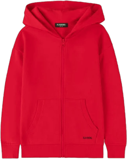 ALAVIKING Kids Brushed Fleece Zip Up Hoodie