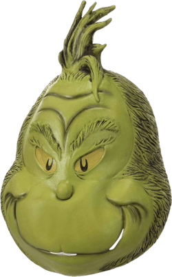 Grinch Latex Mask