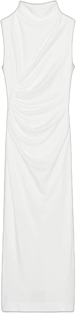 Zara Women's Draped Midi Dress