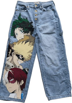Anime and Manga Inspired Jeans