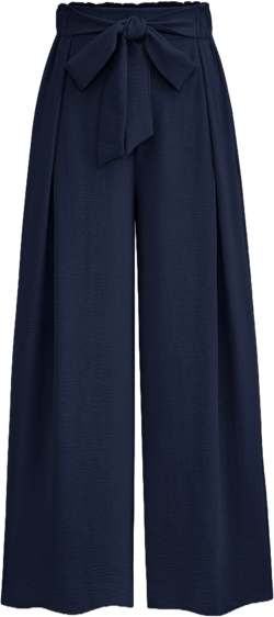 PRETTYGARDEN Women's Business Casual High-Waisted Wide Leg Palazzo Pants