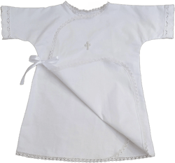 Baby Christening Gown with Cross