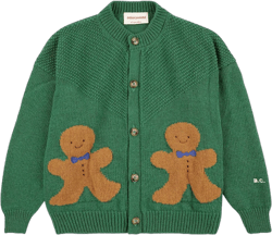 Bobo Choses Gingerbread Knitted Cardigan