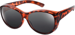 TINHAO Polarized Fit Over Glasses Sunglasses for Women UV Protection, Trendy Oversized Cat Eye Sunglasses for Driving Riding