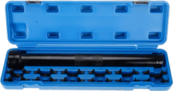 13 Pieces Inner Tie Rod Removal Tool Kit with 12pcs Open Jaw Drivers in SAE and Metric Size, Fits 1/2inch Drive Wrenches