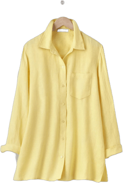 Coldwater Creek Linen Big Shirt