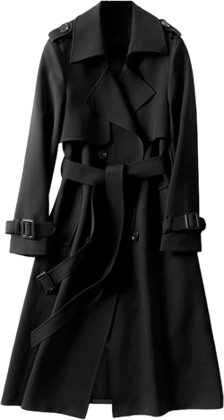 Women's Double Breasted Trench Coat