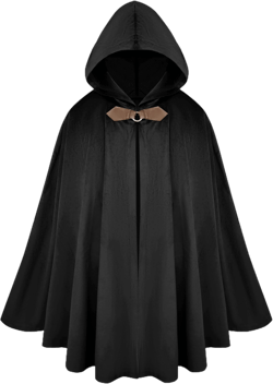 Renaissance Velvet Cloak with Hood