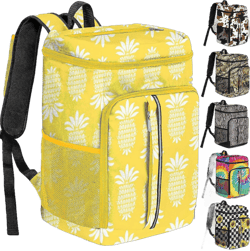 Conpaxye Cooler Backpack Coolers Insulated Leak Proof for Waterproof Soft Camping Cooler Ice Chest Backpack Large Capacity Lightweight 35 Cans Ice Chest for Men and Women