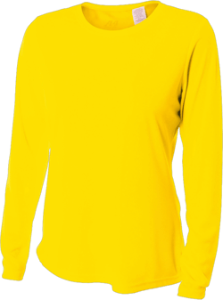 A4 Ladies' Long Sleeve Cooling Performance Crew Shirt