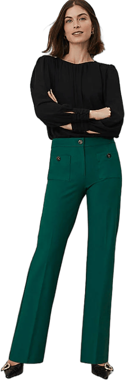 Ann Taylor Women's Patch Pocket Boot Pants