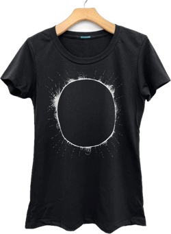 Total Solar Eclipse Sun Moon Space Graphic T-Shirt