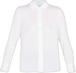Vince Women's Slim Fitted Silk-Blend Blouse