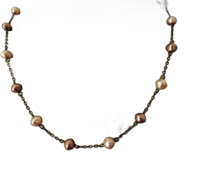 Vintage 1970's Boho Beaded Necklace