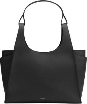 Cuyana Women's Double Loop Italian Pebbled Leather Satchel