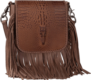 Montana West Fringe Leather Crossbody Bag