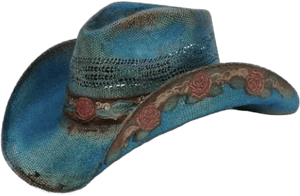 Stampede Women's Straw Cowboy Hat