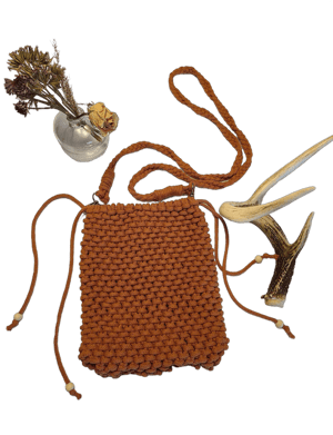 Macrame Crossbody Bag