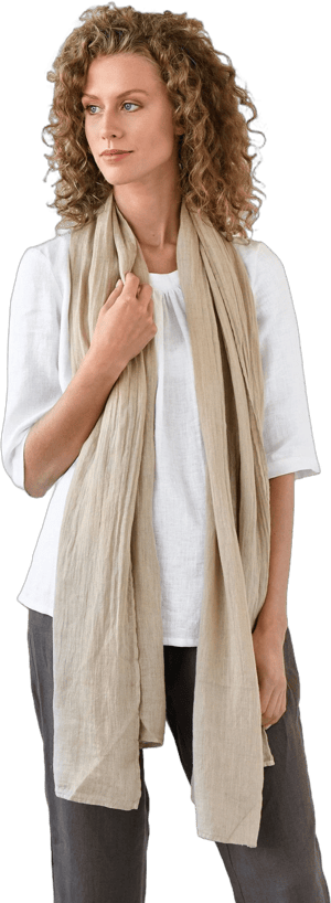 MagicLinen Linen Scarf