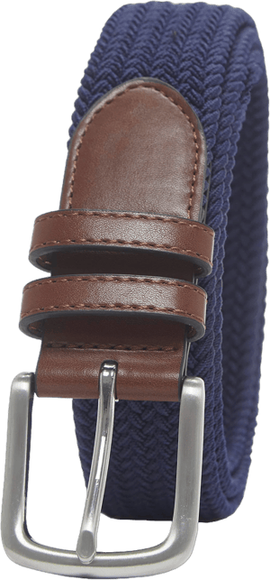 Amazon Essentials Men's Stretch Woven Braid Belt