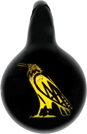 Bird Image Raven Pendant