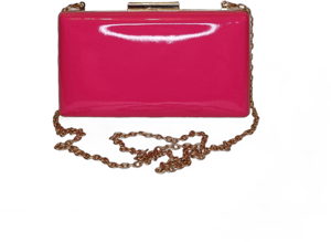 Classic Patent Evening Clutch Bag