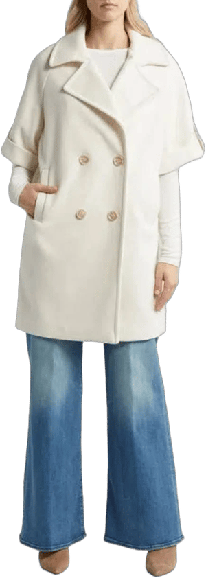 Sam Edelman Women's Double Breasted Cape Coat