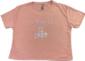 Swiftie 1989 Boxy Crop Top