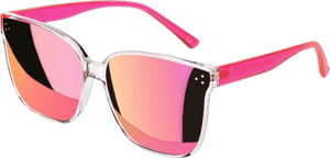 Women's Oversized Mirrored Sunglasses