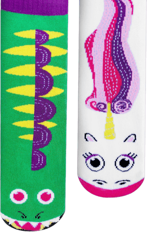 Pals Dragon & Unicorn Socks Kids