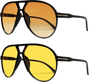 Retro Aviator Sunglasses