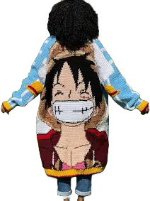 The Luffy Cardigan Pattern