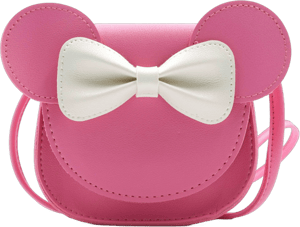 Little Mouse Ear Bow Crossbody Purse