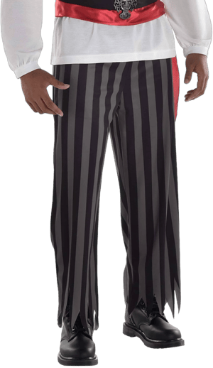 Amscan Men's Striped Pirate Pants