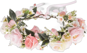 Vividsun Floral Crown Headband