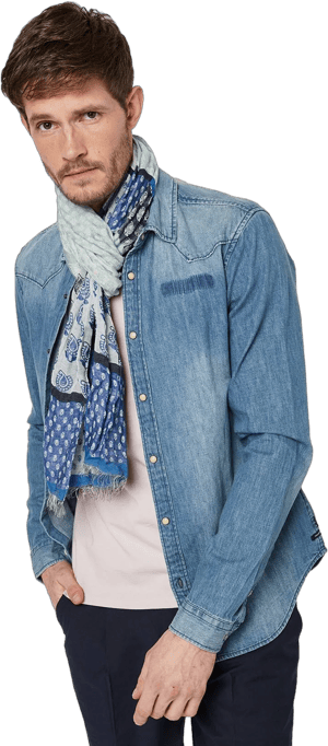 scotch & Soda Jacquard Scarf