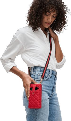 Sol Selene Duality Quilted Mini Crossbody Wallet