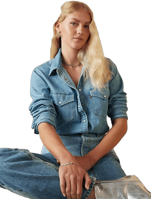 Levi's Iconic Western Snap-Up Shirt Women's