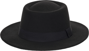 Retro Felt Wide Brim Fedora Hat