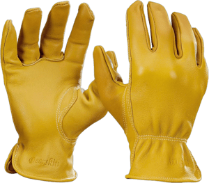 Hardy Premium Deerskin Leather Work Gloves